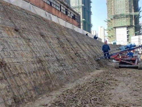 温县建筑边坡支护